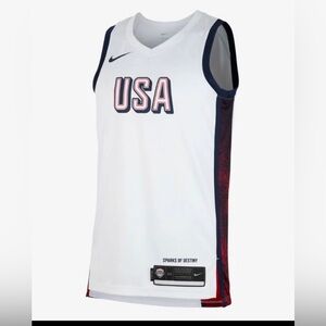 Nike Team USA Basketball Home Limited Men's Jersey FV5517-100 new